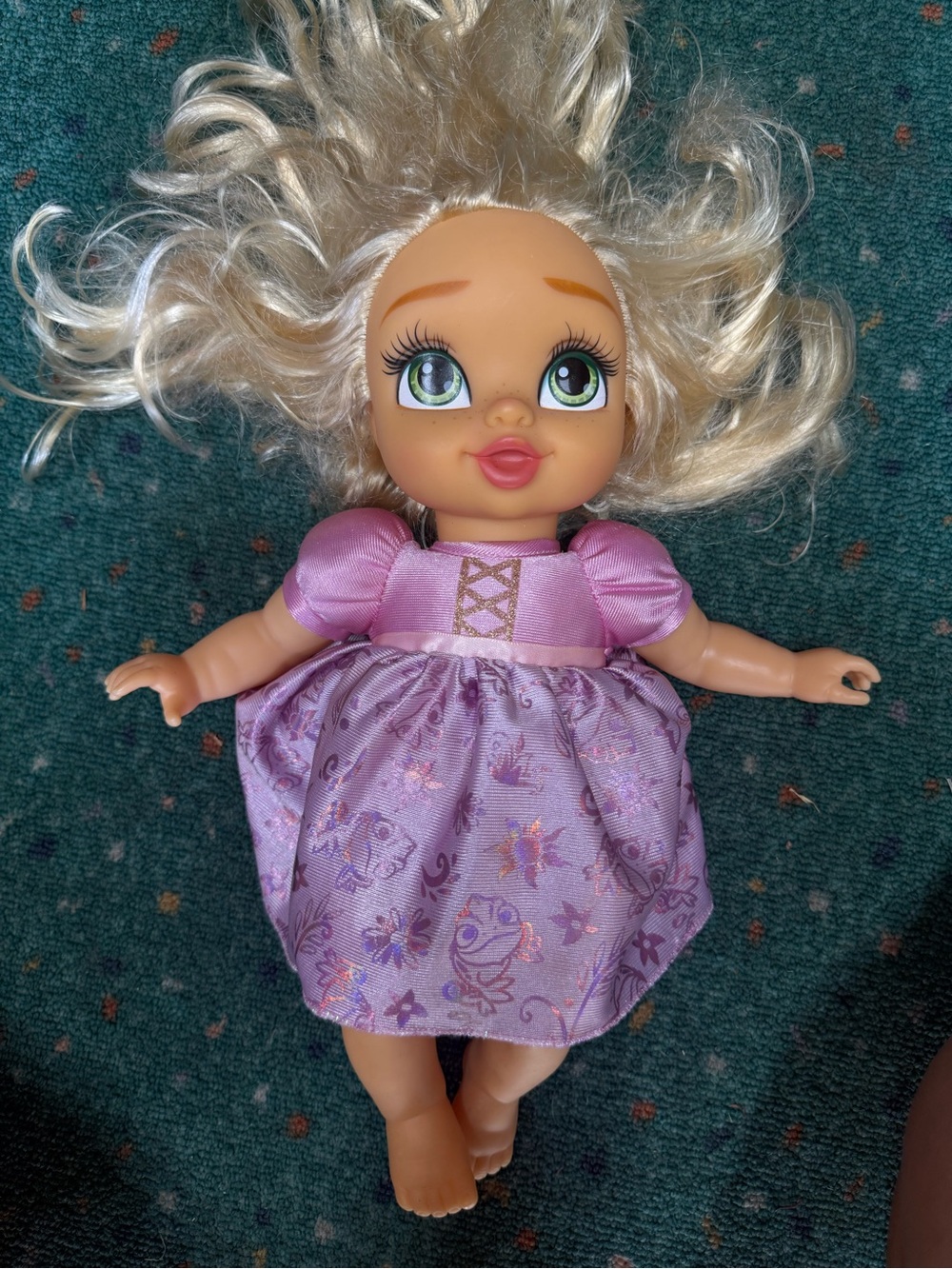 Disney Rapunzel Baby Doll in Purple Dress
